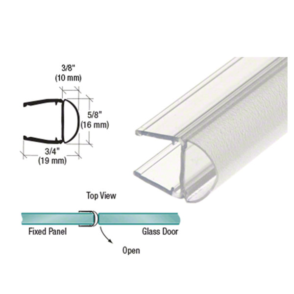 Fab Glass and Mirror Shower Door Sweep Wayfair